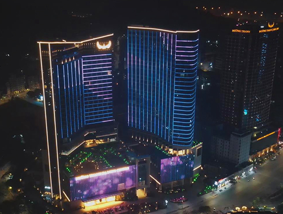 北緯20度的海濱燈光，越南Muong Thanh Ha Long Centre