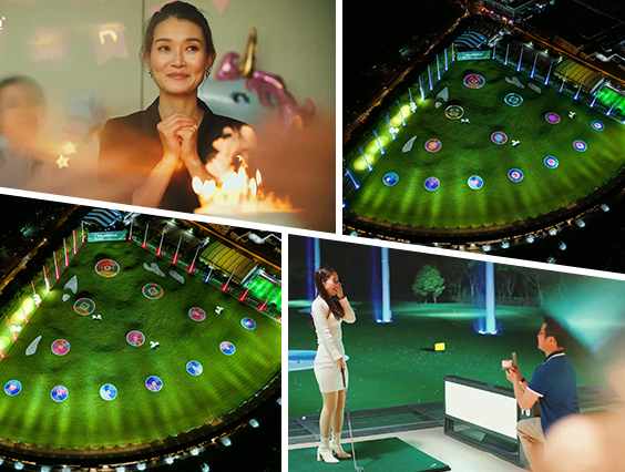 GOLF+無限玩法！高爾夫智能燈光互動控制系統等您來體驗
